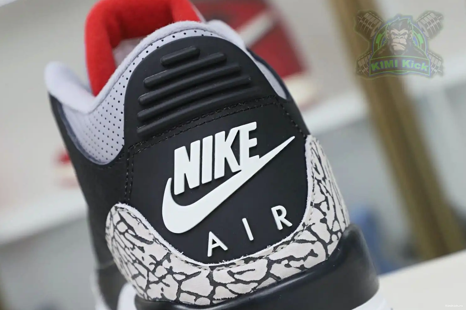 Kimikick Jordan Air retro  Jordan blackcement 2018（854262-001） 3 0510